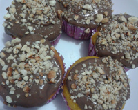 Cupcake de cenoura com Brigadeiro