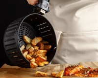 Nem purê, nem frita: inove nas receitas com a batata sauté na airfryer; fica bem douradinha!