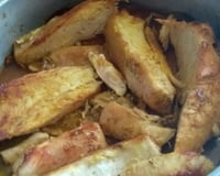 Filé de peito de frango assado