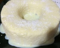 Bolo de tapioca cremoso (não vai ao forno)