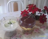 Pavê Natalino de Maracujá com Panetone