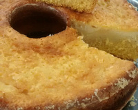 Bolo cremoso de fubá