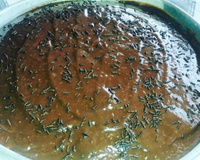 Bolo simples de chocolate