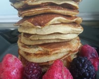 Massa para panquecas sem glúten