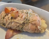 Rocambole de peito de frango