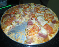 Torta -Pizza rápida de sardinha