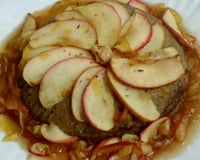 Bolo de caneca de maçã