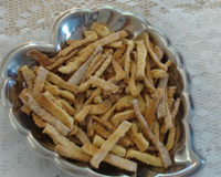 Palitos picantes de cebola