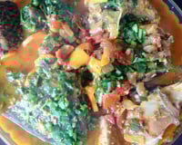 Peixe com leite de coco