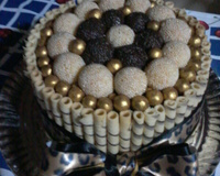 Bolo de aniversário.