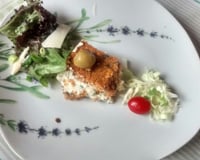 Kibe de abóbora com ricota