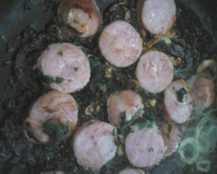 Linguiça toscana acebolada