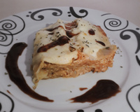 Lasanha de frango ao molho bechamel