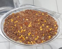 Macarronada de carne moída simples