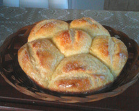 Pão doce de Mandioquinha