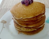 Waffle de frigideira (pancakes)