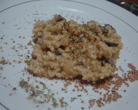 Risoto de filé mignon e mostarda