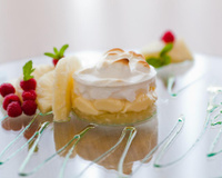 Abacaxi com creme delicioso