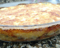 Escondidinho de bacalhau