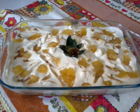 Delícia de abacaxi gelada