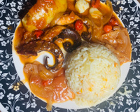 Polvo assado à moda do Porto