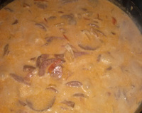 Estrogonofe de calabresa