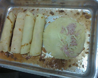 Panquecas à bolonhesa