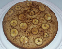 Bolo de banana da terra