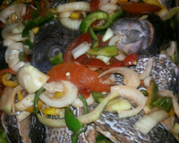 Papelote de frango com legumes