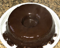 Bolo de chocolate amargo low carb