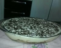 Pavê de biscoito de maizena