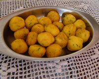 Bolinho de mandioquinha