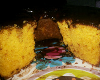 Bolo de laranja com cenoura