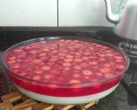 Sobremesa de morango