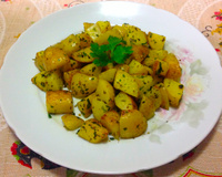 Batata sautée temperadinha