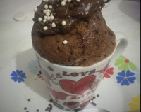 Bolo de caneca fofinho