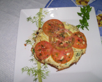 Omelete crocante da Ana