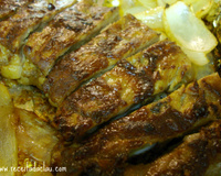 Costelinha de porco assada