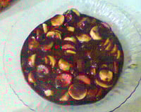 Brigadeiro de panela com frutas