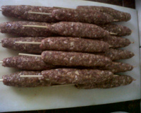 Receita de Kafta "moída no espeto"