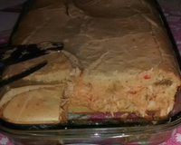 Torta de frango com palmito