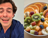 Aurelio Rojas, cardiologista: "Essa fruta (não é a banana) melhora a sensação de saciedade sem interferir no sono. Você vai dormir melhor e acordar com muito menos fome"