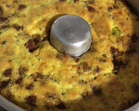 Bolo de milho salgado