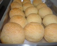 Pão de queijo saboroso