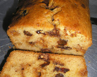 Bolo inglês de ameixa, chocolate e castanhas