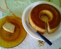 Pudim de pão amanhecido