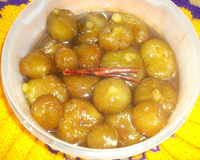 Compota de figos maduros