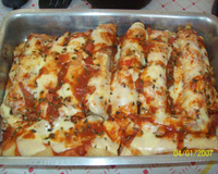 Panqueca de calabresa da Grasy