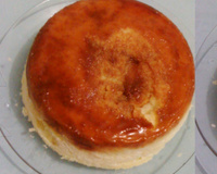 Pudim de leite em pó de microondas