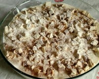 Pavê de leite Ninho com biscoito de chocolate branco